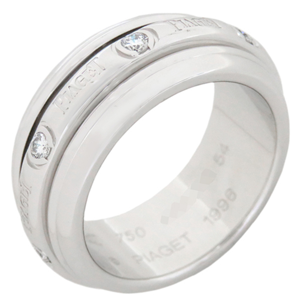 Piaget Possession Diamond Ring K18WG White Gold Diamond Ring White